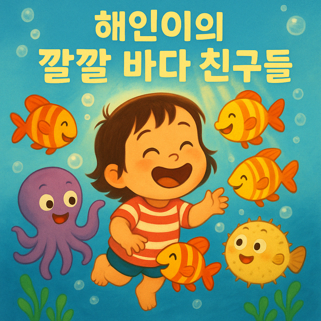 해인이의 깔깔 바다 친구들 Cover
